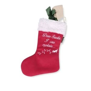 Merry Woofmas Good Dog Christmas Stocking by PLAY BNWT RETIRED 2024